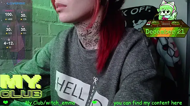 Witch Emma online show from December 21, 3:27 pm