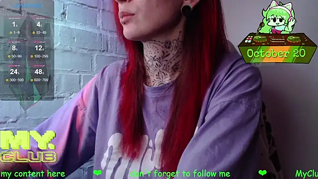 Snapshot of Witch_Emma chatting on October 20, 8:01 pm Witch Emma online show from October 20, 8:01 pm