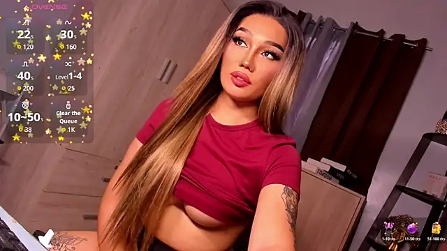 Brownskin Dollxoxo online show from February 4, 12:24 am