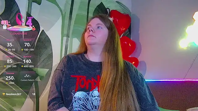 RubyValen online show from March 11, 1:21 am