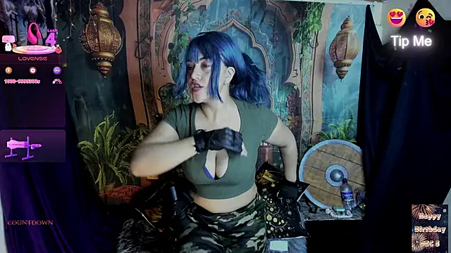 cristina blu21 online show from December 1, 12:30 pm